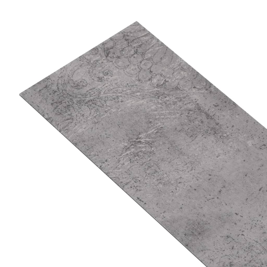 PVC-Fliesen 4,46 m² 3 mm Selbstklebend Zementbraun - Premium Fußböden & Teppichböden - Just €109.54! Shop now at homesales4u