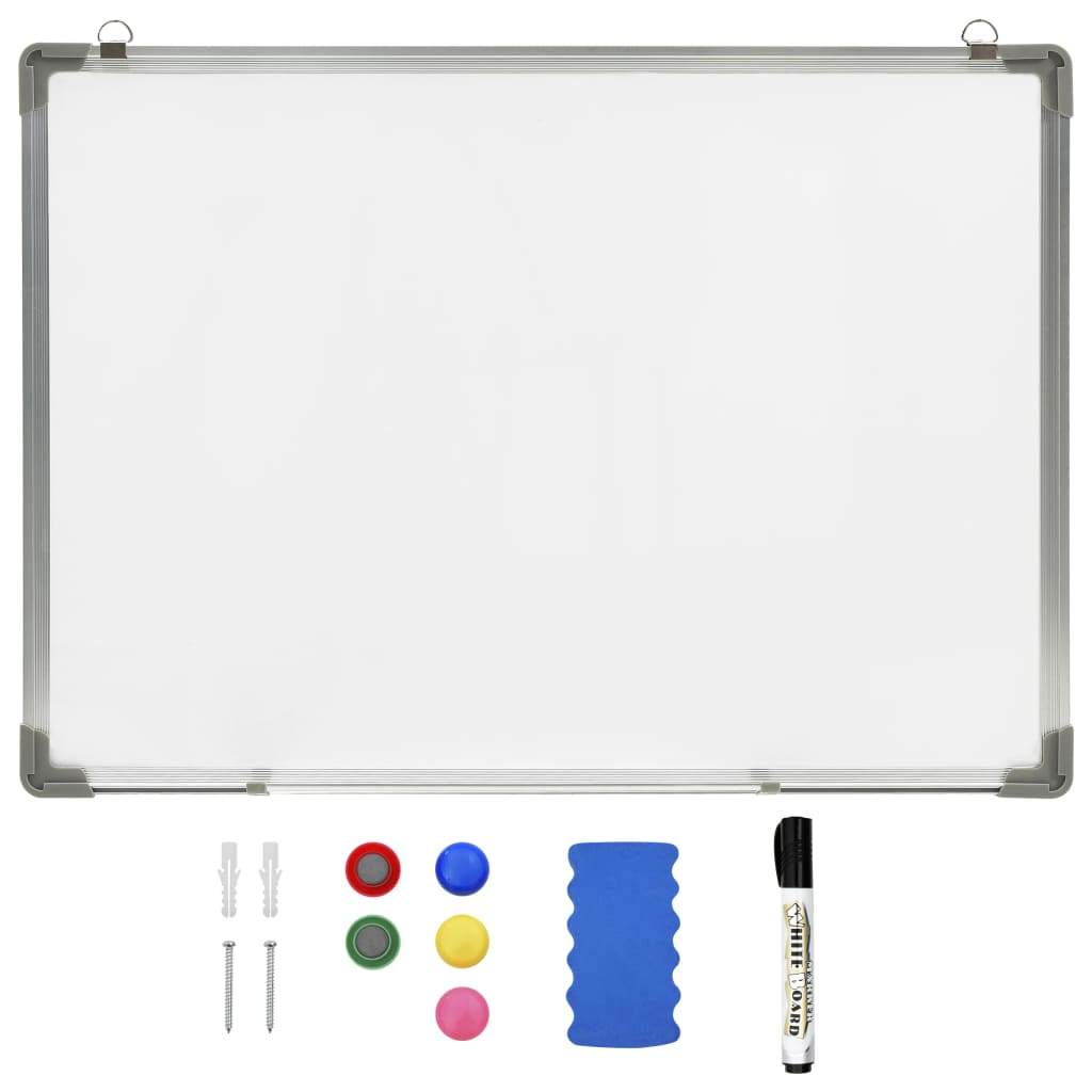 Magnetisches Whiteboard Weiß 70 x 50 cm Stahl - Premium Whiteboards - Just €43.71! Shop now at homesales4u
