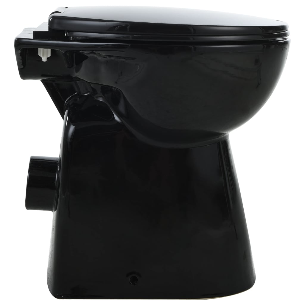 Hohe Spülrandlose Toilette Soft-Close 7 cm Erhöhte Höhe Keramik - Premium Toiletten - Just €251.81! Shop now at homesales4u