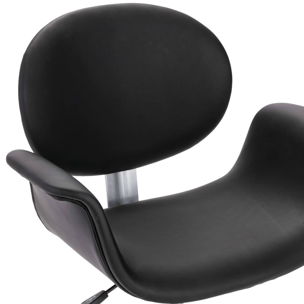 Drehbarer Bürostuhl Schwarz Kunstleder - Premium Bürostühle - Just €148.93! Shop now at homesales4u