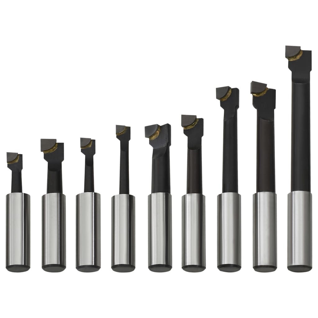 Bohrstangen 9 Stk. 12 mm im Holzsockel - Premium Schneidegeräte - Just €54.18! Shop now at homesales4u