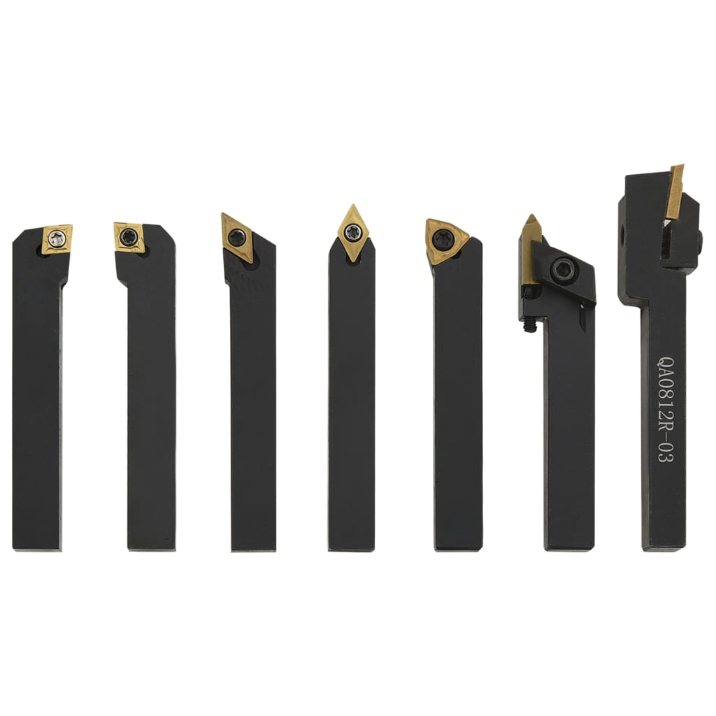 12-tlg. Drehmeißel-Set mit Wendeplatten 8x8 mm 70 mm - Premium Mühlen - Just €132.82! Shop now at homesales4u