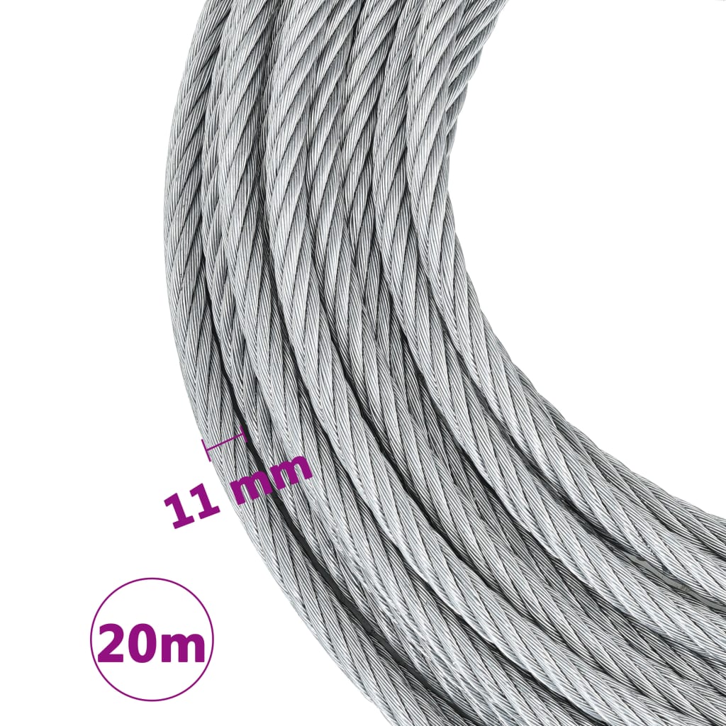 Drahtseilkabel 1600 kg 20 m - Premium Seilwinden - Just €134.19! Shop now at homesales4u