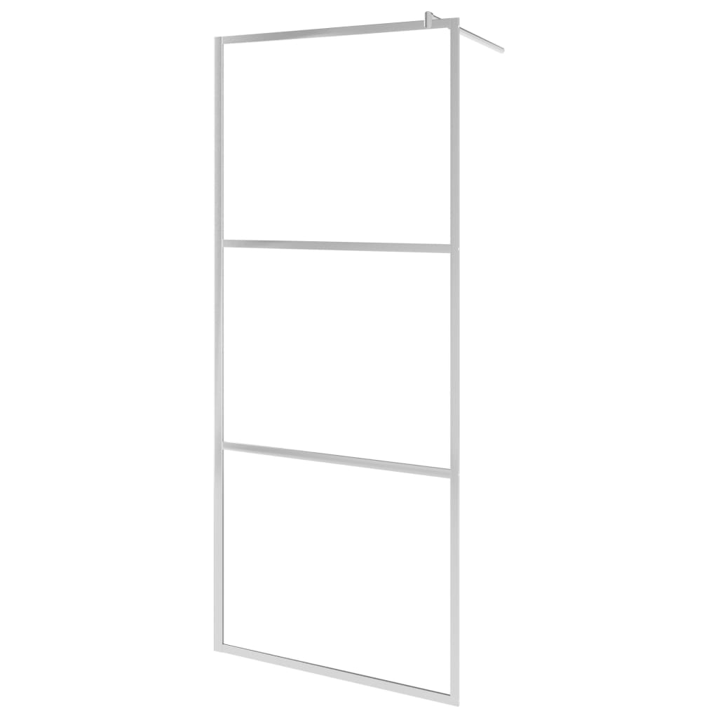 Duschwand für Begehbare Dusche mit Klarem ESG-Glas 80x195 cm - Premium Duschwände - Just €190.77! Shop now at homesales4u