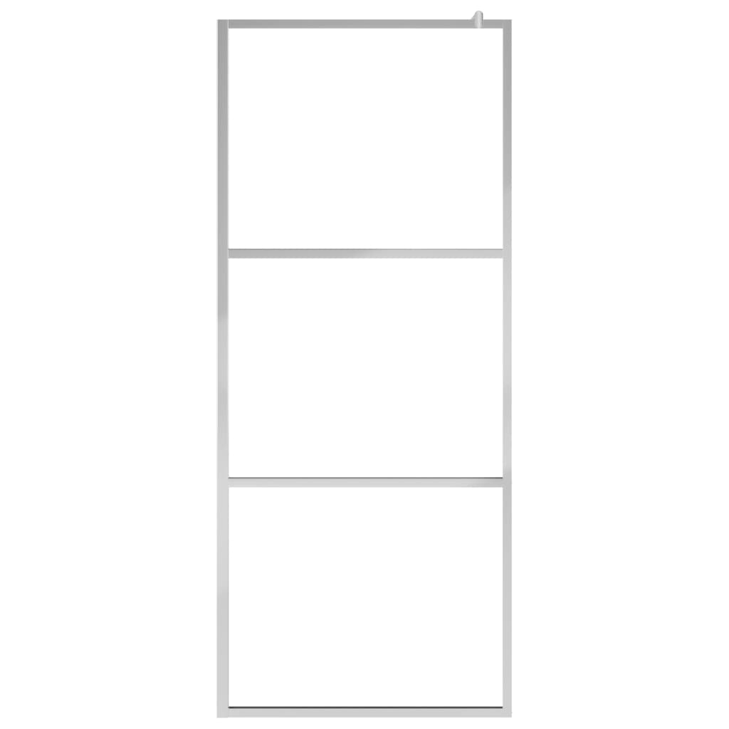 Duschwand für Begehbare Dusche mit Klarem ESG-Glas 80x195 cm - Premium Duschwände - Just €190.77! Shop now at homesales4u