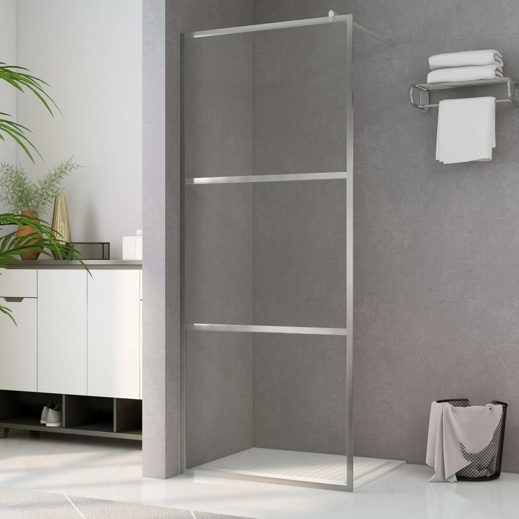 Duschwand für Begehbare Dusche mit Klarem ESG-Glas 80x195 cm - Premium Duschwände - Just €190.77! Shop now at homesales4u