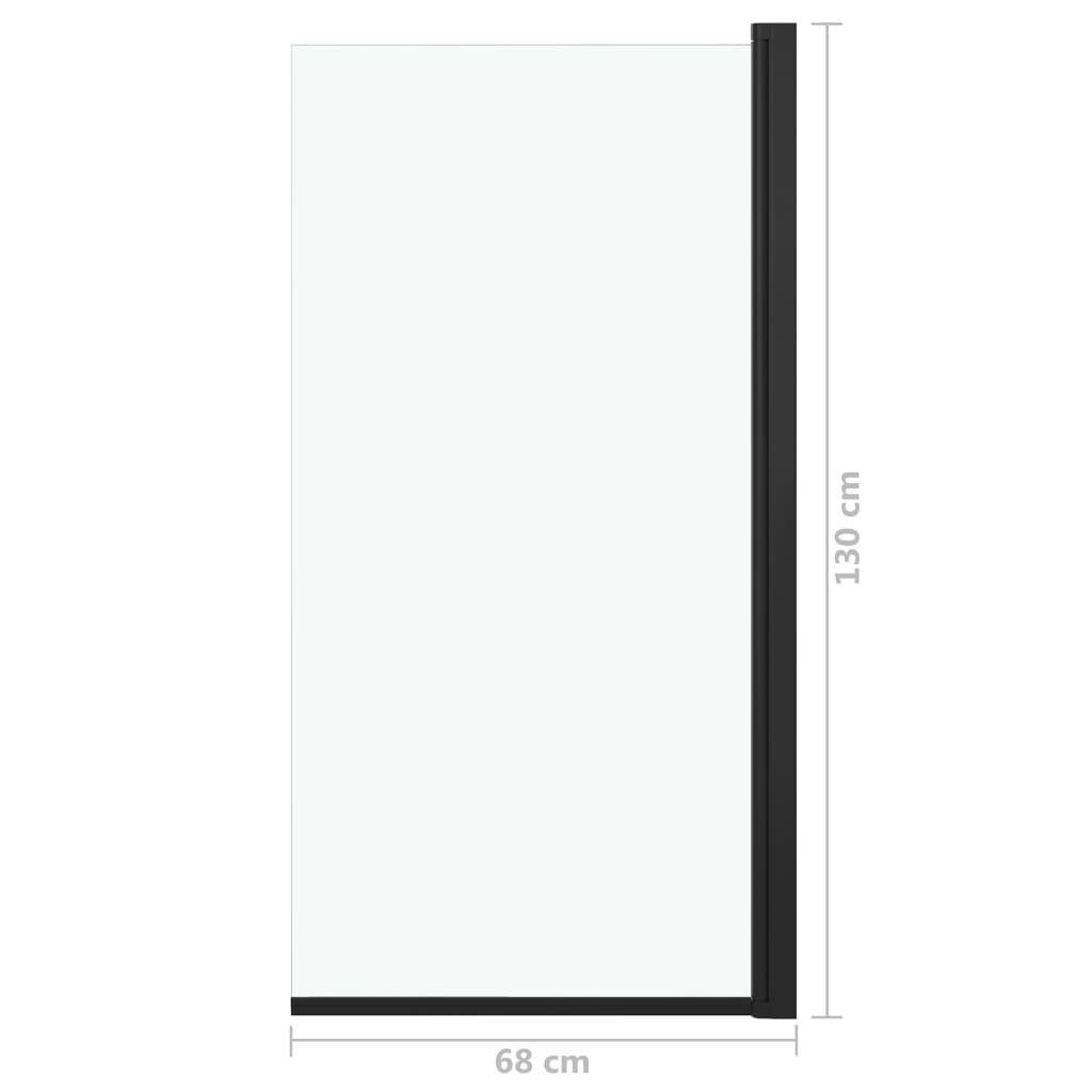 Duschkabine ESG 68x130 cm Schwarz - Premium Duschkabinen & -türen - Just €186.30! Shop now at homesales4u