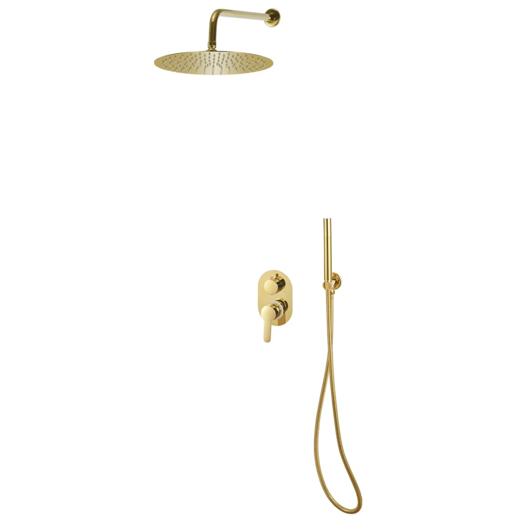 Duschsystem Edelstahl 201 Golden - Premium Badewannen- & Duschdüsen - Just €213.88! Shop now at homesales4u
