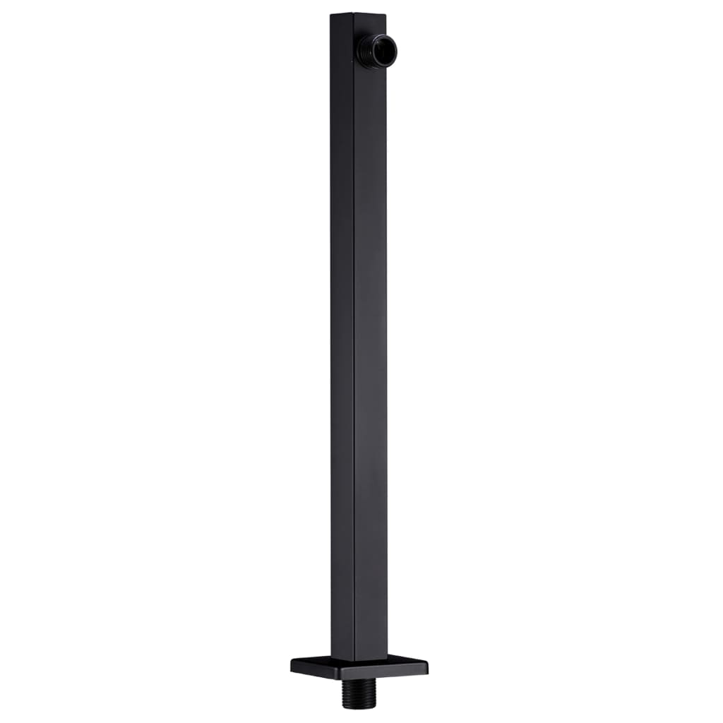 Duscharm Quadratisch Edelstahl 201 Schwarz 40 cm - Premium Duschkabinen & -türen - Just €32.18! Shop now at homesales4u