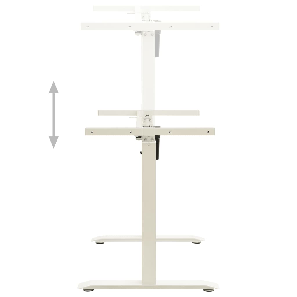 Schreibtisch-Gestell Elektromotorisch Höhenverstellbar Weiß - Premium Arbeitsplätze im Großraumbüro - Just €313.52! Shop now at homesales4u