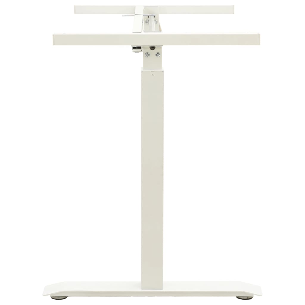 Schreibtisch-Gestell Manuell Höhenverstellbar Handkurbel Weiß - Premium Arbeitsplätze im Großraumbüro - Just €190.87! Shop now at homesales4u
