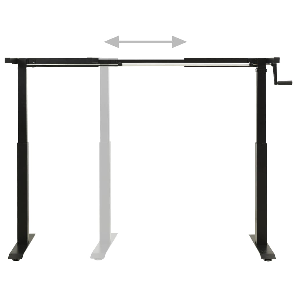 Schreibtisch-Gestell Manuell Höhenverstellbar Handkurbel - Premium Arbeitsplätze im Großraumbüro - Just €200.26! Shop now at homesales4u