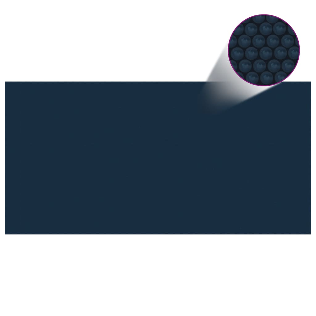 Treibende Pool-Solarplane PE 549x274 cm Schwarz und Blau - Premium Poolabdeckungen & -unterlagen - Just €61.27! Shop now at homesales4u