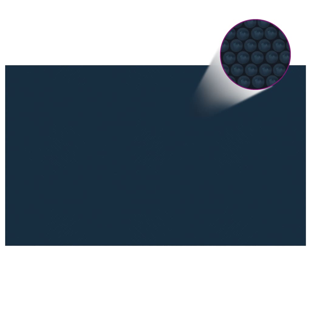 Treibende Pool-Solarplane PE 500x300 cm Schwarz und Blau - Premium Poolabdeckungen & -unterlagen - Just €64.16! Shop now at homesales4u