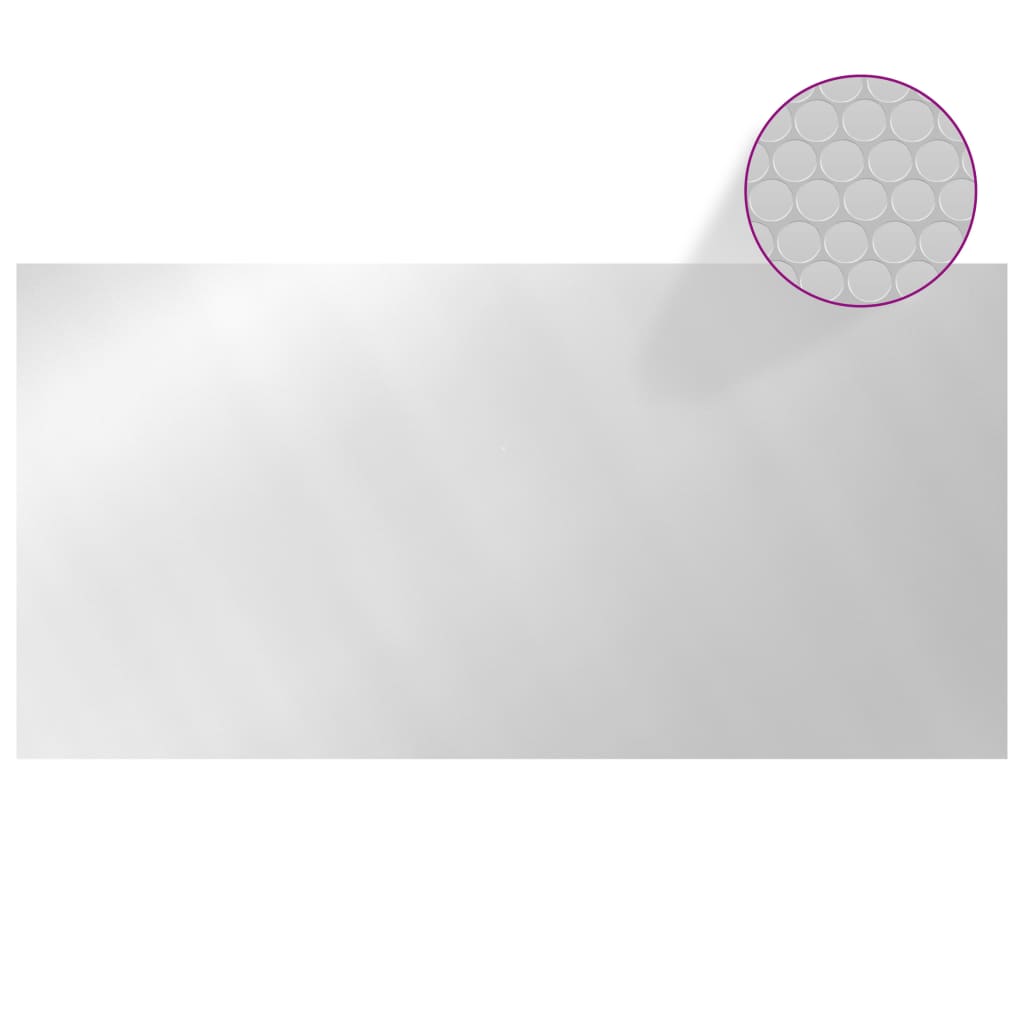 Poolabdeckung Silbern 488x244 cm PE - Premium Poolabdeckungen & -unterlagen - Just €46.86! Shop now at homesales4u