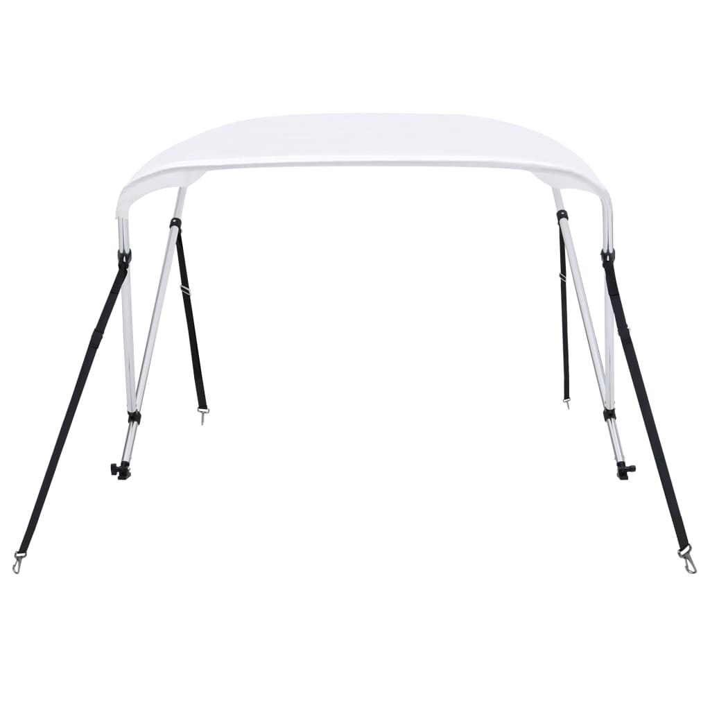2-Bow Bimini Top Weiß 150x120x110 cm - Premium Bootspersenninge & Bootsplanen - Just €120.13! Shop now at homesales4u
