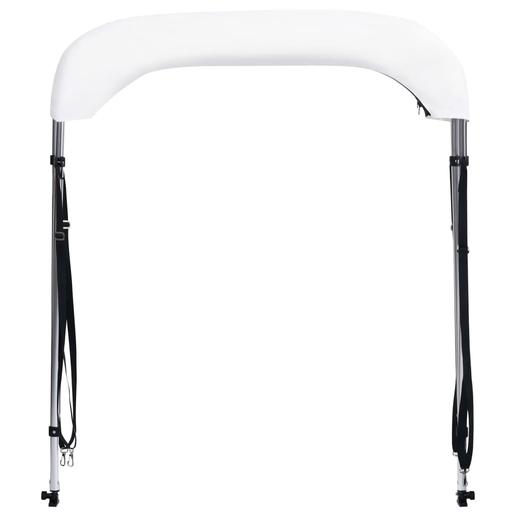 2-Bow Bimini Top Weiß 150x120x110 cm - Premium Bootspersenninge & Bootsplanen - Just €120.13! Shop now at homesales4u