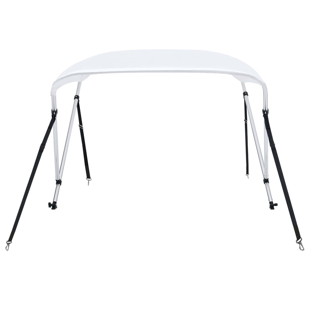 2-Bow Bimini Top Weiß 180x130x110 cm - Premium Bootspersenninge & Bootsplanen - Just €124.35! Shop now at homesales4u