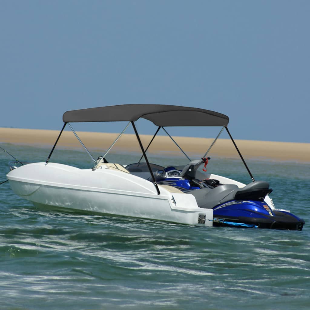 2-Bow Bimini Top Anthrazit 150x120x110 cm - Premium Bootspersenninge & Bootsplanen - Just €121.56! Shop now at homesales4u