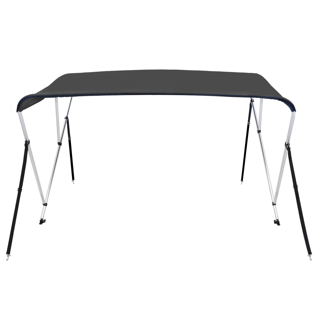 3-Bow Bimini Top Anthrazit 183x140x137 cm - Premium Bootspersenninge & Bootsplanen - Just €171.94! Shop now at homesales4u