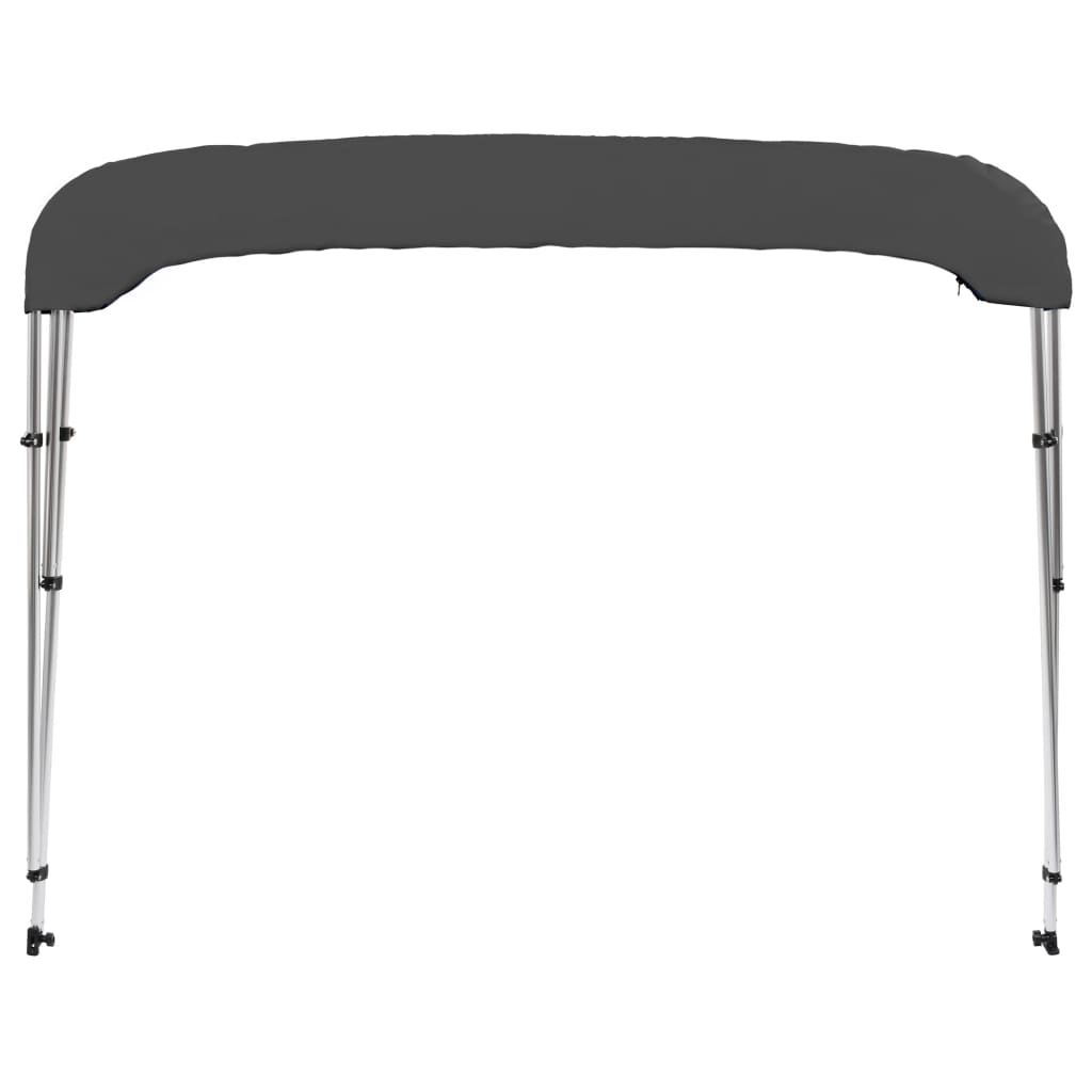 3-Bow Bimini Top Anthrazit 183x140x137 cm - Premium Bootspersenninge & Bootsplanen - Just €171.94! Shop now at homesales4u