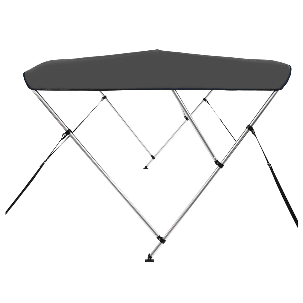 3-Bow Bimini Top Anthrazit 183x160x137 cm - Premium Bootspersenninge & Bootsplanen - Just €187.56! Shop now at homesales4u