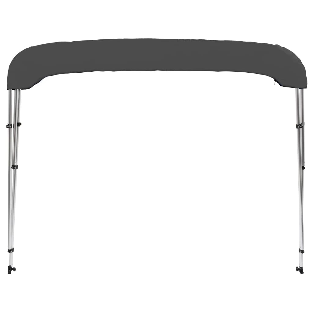 3-Bow Bimini Top Anthrazit 183x160x137 cm - Premium Bootspersenninge & Bootsplanen - Just €187.56! Shop now at homesales4u