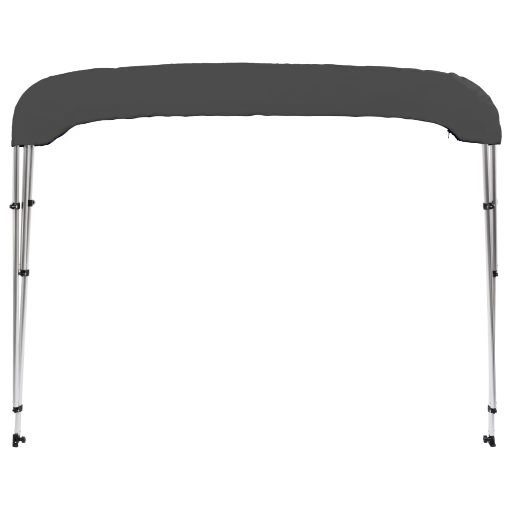 3-Bow Bimini Top Anthrazit 183x180x137 cm - Premium Bootspersenninge & Bootsplanen - Just €180.85! Shop now at homesales4u