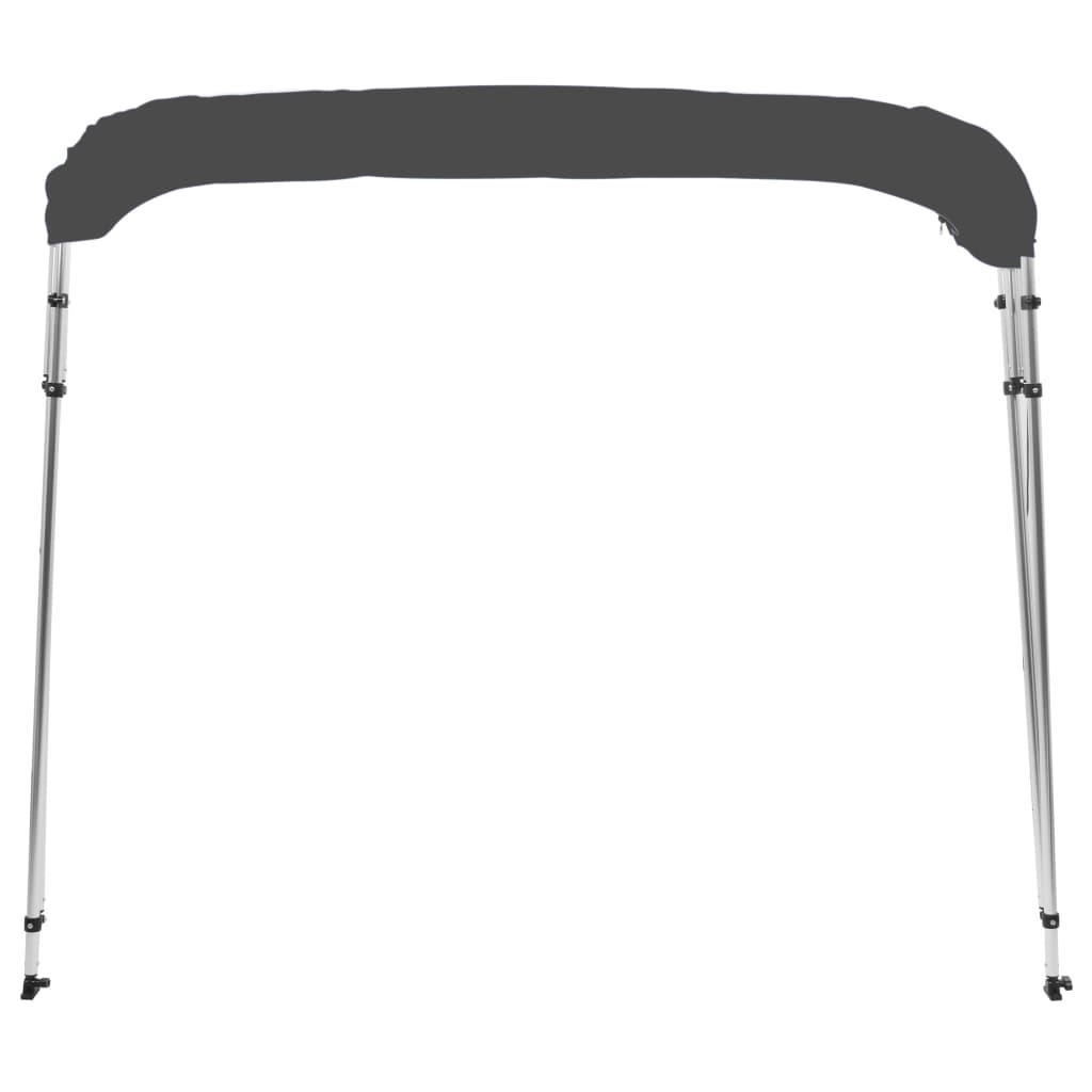4-Bow Bimini Top Anthrazit 243x196x137 cm - Premium Bootspersenninge & Bootsplanen - Just €231.49! Shop now at homesales4u