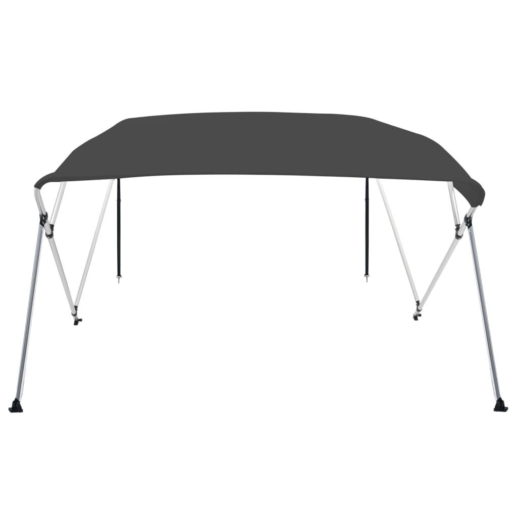 4-Bow Bimini Top Anthrazit 243x210x137 cm - Premium Bootspersenninge & Bootsplanen - Just €236.02! Shop now at homesales4u