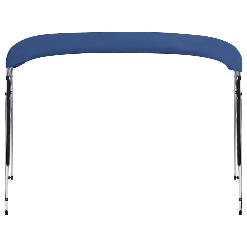 4-Bow Bimini Top Marineblau 243x(230-244)x137 cm - Premium Bootspersenninge & Bootsplanen - Just €247.69! Shop now at homesales4u