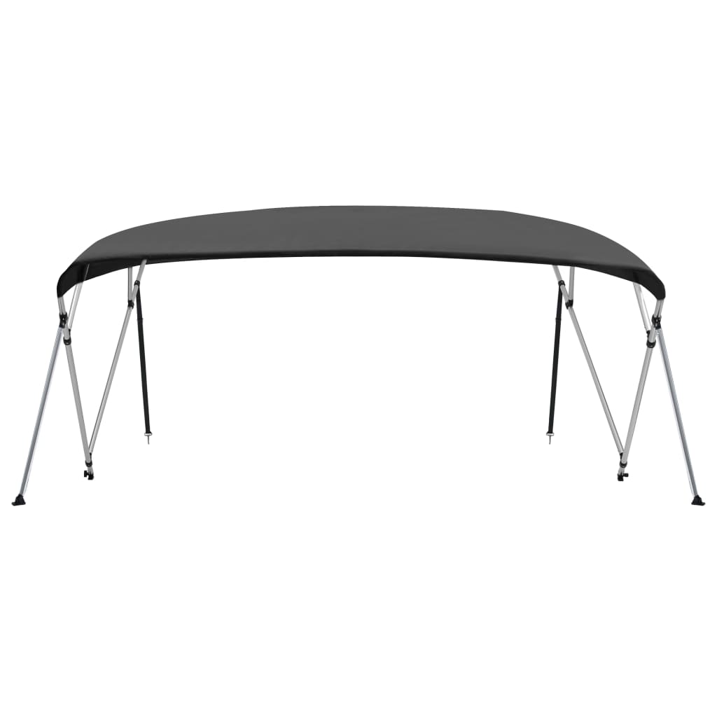 4-Bow Bimini Top Anthrazit 243x(230-244)x137 cm - Premium Bootspersenninge & Bootsplanen - Just €264.07! Shop now at homesales4u