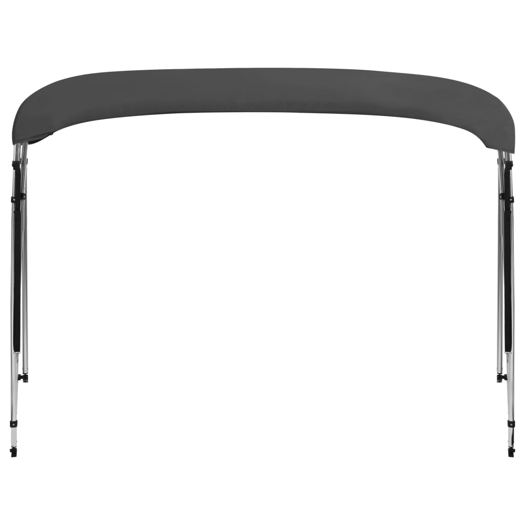 4-Bow Bimini Top Anthrazit 243x(230-244)x137 cm - Premium Bootspersenninge & Bootsplanen - Just €264.07! Shop now at homesales4u