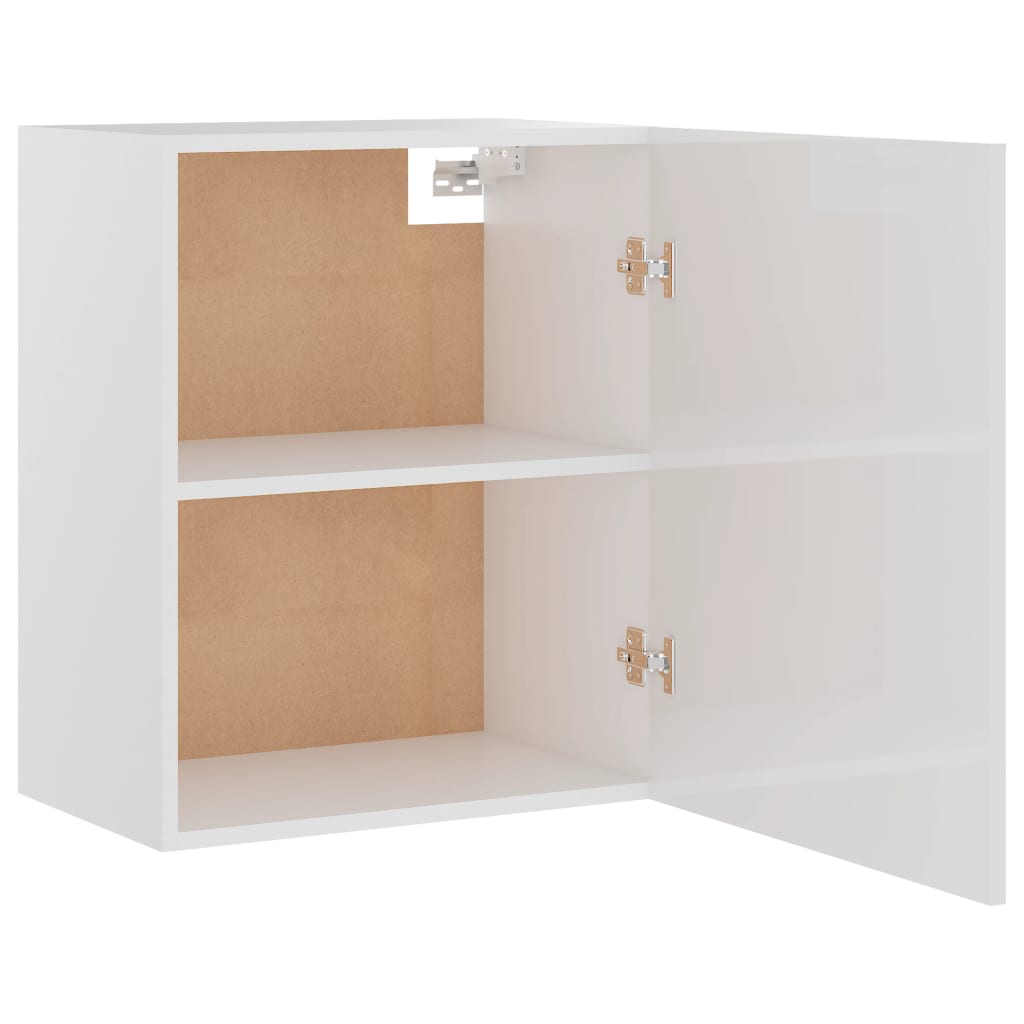 Hängeschränke 2 Stk. Lyon Hochglanz-Weiß 50x31x60 cm Holzwerkstoff - Premium Küchenschränke - Just €110.33! Shop now at homesales4u