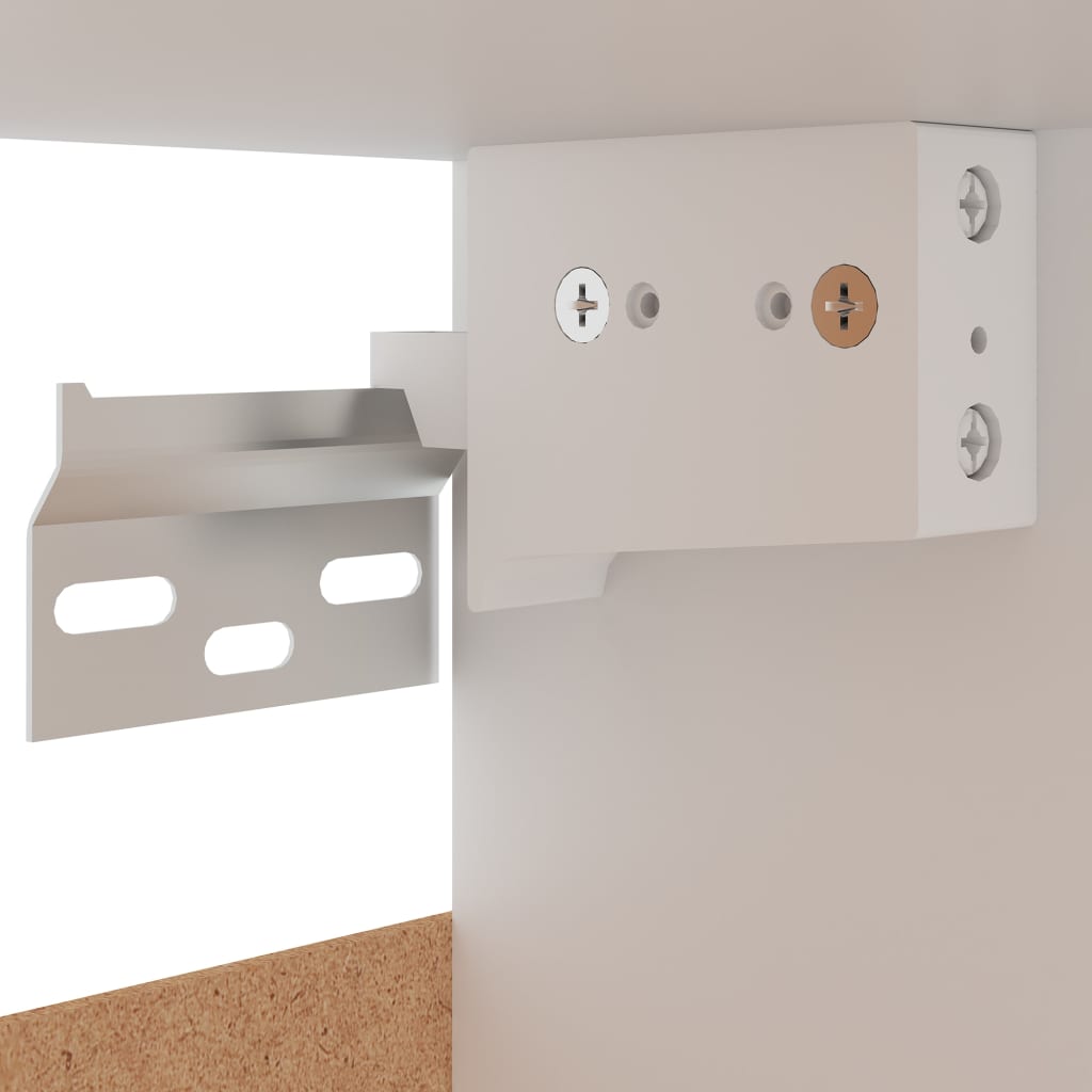 Hängeschränke 2 Stk. Lyon Hochglanz-Weiß 50x31x60 cm Holzwerkstoff - Premium Küchenschränke - Just €110.33! Shop now at homesales4u