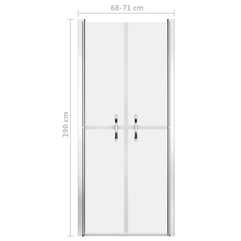 Duschtür Matt ESG 71x190 cm - Premium Duschkabinen & -türen - Just €245.55! Shop now at homesales4u