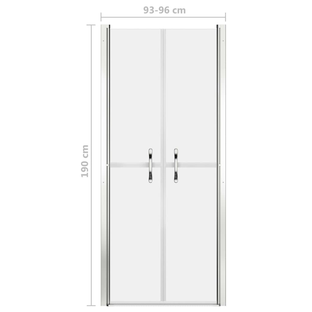 Duschtür Matt ESG 96x190 cm - Premium Duschkabinen & -türen - Just €252.06! Shop now at homesales4u