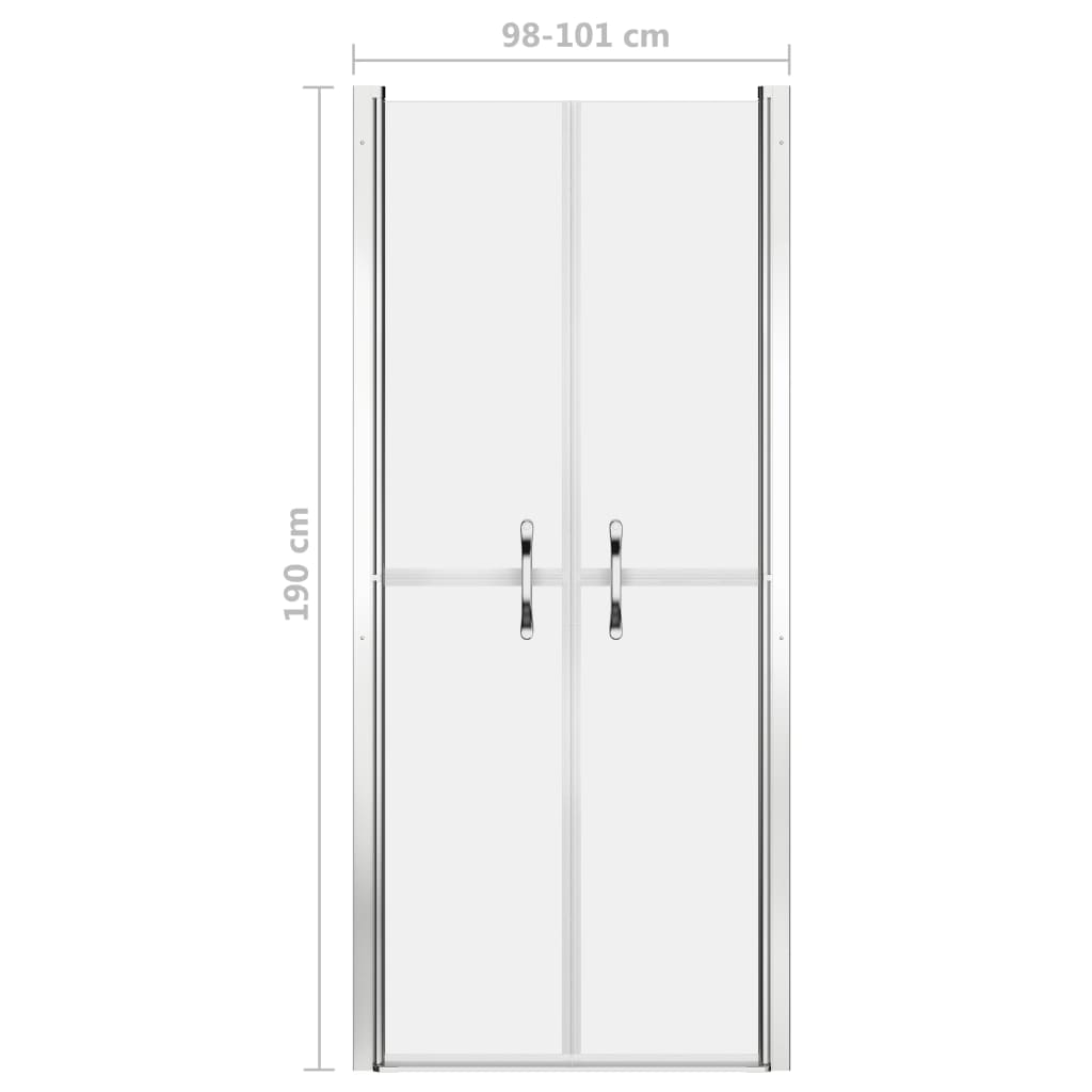 Duschtür Matt ESG 101x190 cm - Premium Duschkabinen & -türen - Just €255.89! Shop now at homesales4u