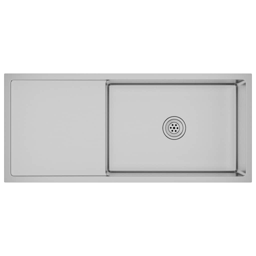 Handgemachte Einbauspüle Edelstahl - Premium Küchenspülen & Spülbecken - Just €339.02! Shop now at homesales4u