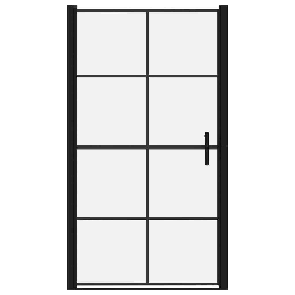 Duschtür Hartglas 100x178 cm Schwarz - Premium Duschkabinen & -türen - Just €250.64! Shop now at homesales4u
