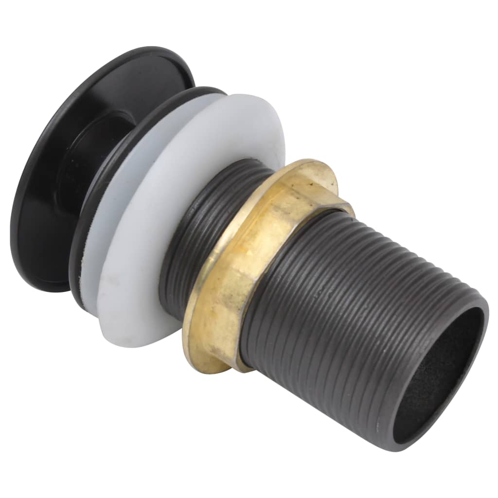 Ablaufgarnitur ohne Überlauf Grau 6,4x6,4x9,1 cm - Premium Armaturen - Just €22.10! Shop now at homesales4u