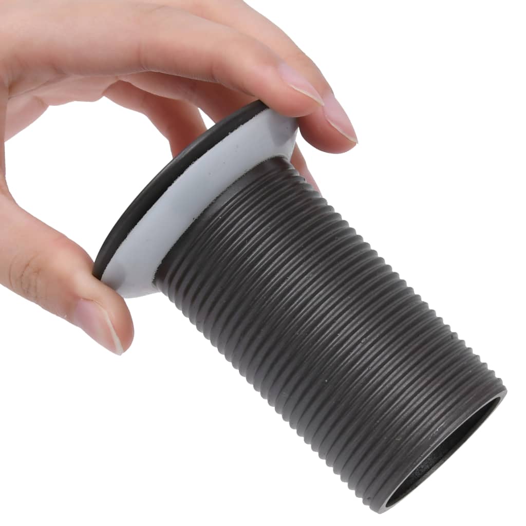 Ablaufgarnitur ohne Überlauf Grau 6,4x6,4x9,1 cm - Premium Armaturen - Just €22.10! Shop now at homesales4u