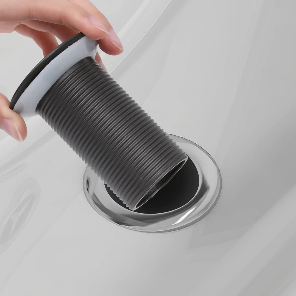 Ablaufgarnitur ohne Überlauf Grau 6,4x6,4x9,1 cm - Premium Armaturen - Just €22.10! Shop now at homesales4u