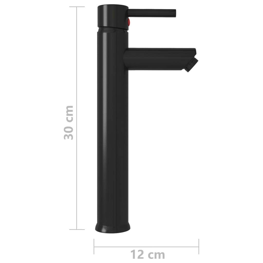 Badezimmer Mischbatterie Schwarz 12x30 cm - Premium Armaturen - Just €53.59! Shop now at homesales4u