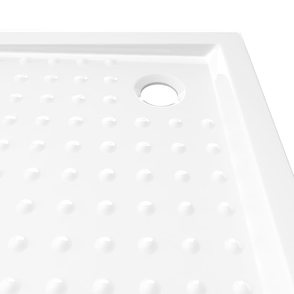 Duschwanne Anti-Rutsch Weiß 90x90x4 cm ABS - Premium Duschwannen - Just €151.74! Shop now at homesales4u