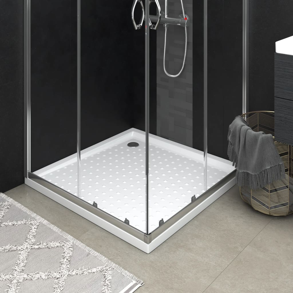 Duschwanne Anti-Rutsch Weiß 80x80x4 cm ABS - Premium Duschwannen - Just €130.98! Shop now at homesales4u