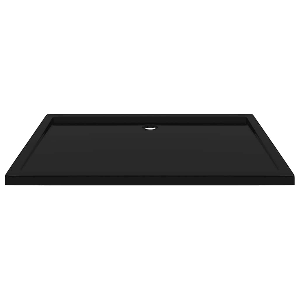 Duschtasse ABS Rechteckig Schwarz 80x120 cm - Premium Duschwannen - Just €160.17! Shop now at homesales4u