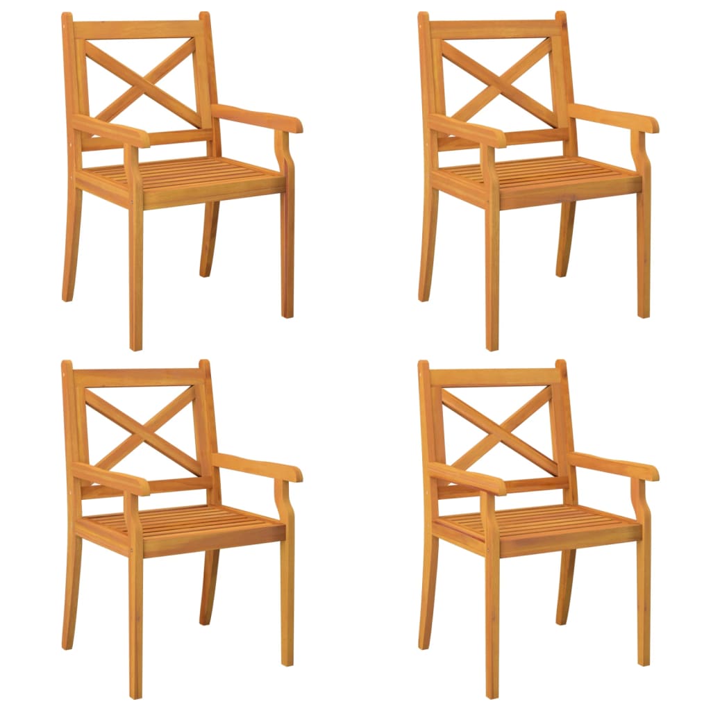 5-tlg. Garten-Essgruppe Massivholz Akazie - Premium Gartenmöbel-Sets - Just €507.12! Shop now at homesales4u