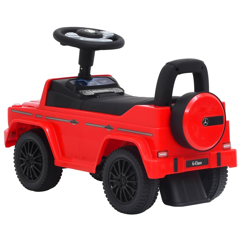 Rutschauto Mercedes-Benz G63 Rot - Premium Lauflernwagen & Rutsch- & Tretfahrzeuge - Just €85.14! Shop now at homesales4u