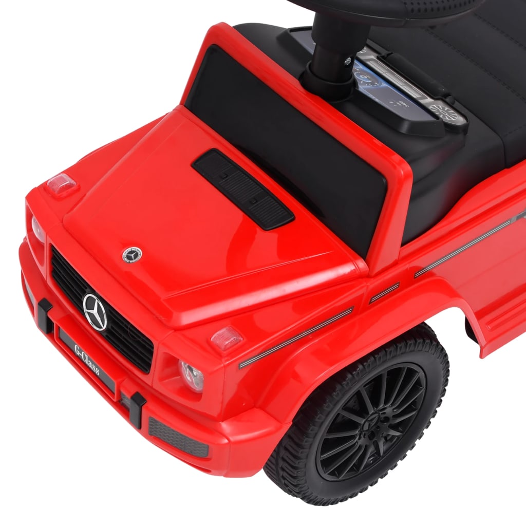 Rutschauto Mercedes-Benz G63 Rot - Premium Lauflernwagen & Rutsch- & Tretfahrzeuge - Just €85.14! Shop now at homesales4u